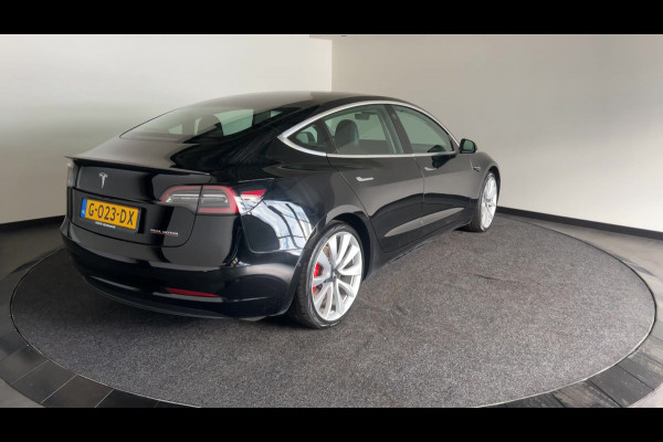Tesla Model 3 Performance AWD 75 kWh | Panoramadak | SoH (batterijcheck) 85.17 % score!