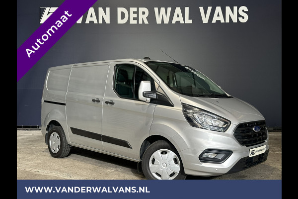 Ford Transit Custom 2.0 TDCI 131pk Automaat L1H1 Euro6 Airco | LED | Cruisecontrol | Verwarmde voorruit Parkeersensoren, Bijrijdersbank