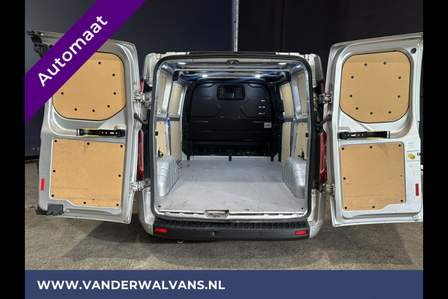 Ford Transit Custom 2.0 TDCI 131pk Automaat L1H1 Euro6 Airco | LED | Cruisecontrol | Verwarmde voorruit Parkeersensoren, Bijrijdersbank
