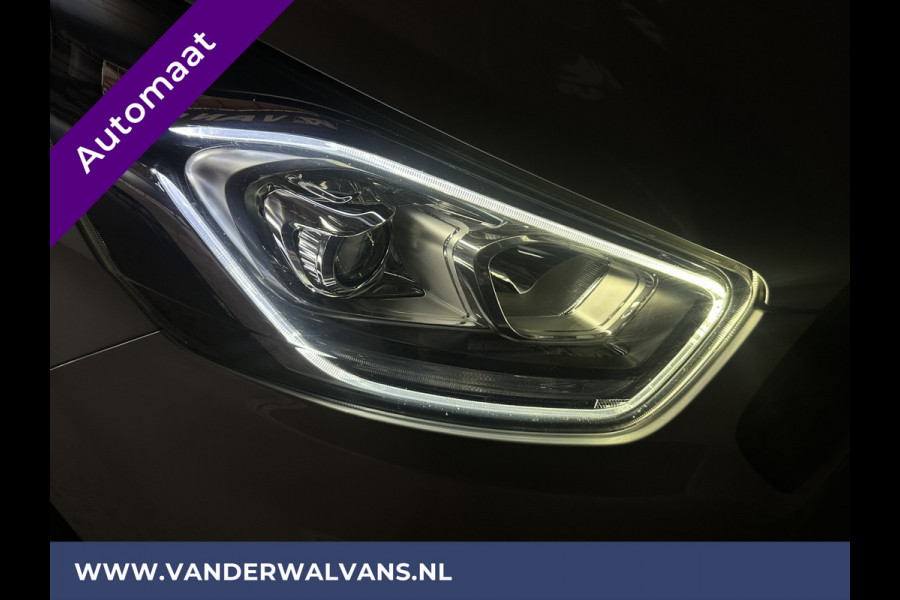 Ford Transit Custom 2.0 TDCI 131pk Automaat L1H1 Euro6 Airco | LED | Cruisecontrol | Verwarmde voorruit Parkeersensoren, Bijrijdersbank