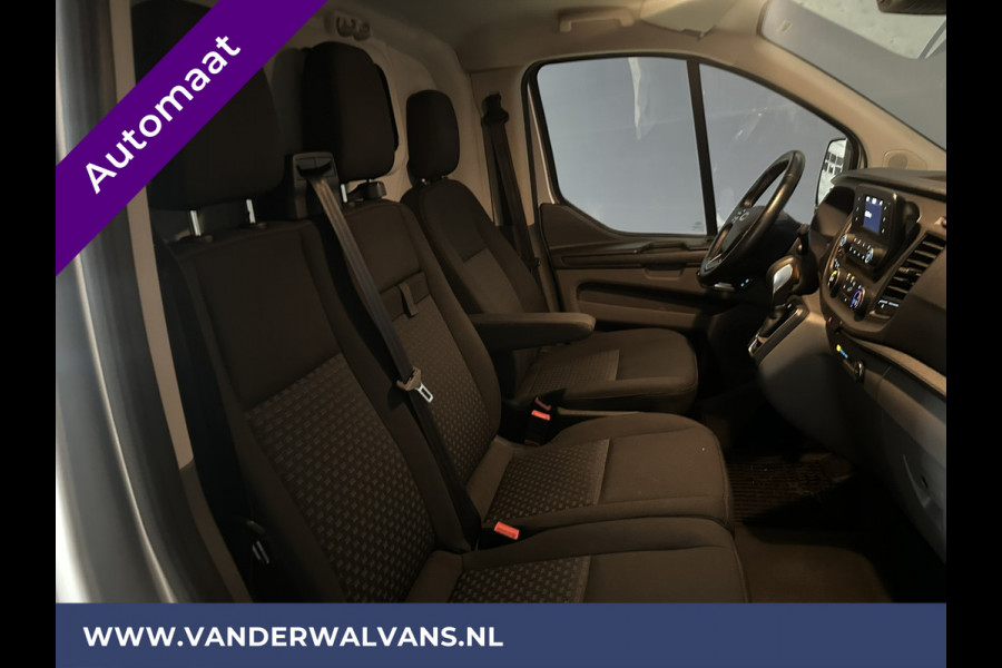 Ford Transit Custom 2.0 TDCI 131pk Automaat L1H1 Euro6 Airco | LED | Cruisecontrol | Verwarmde voorruit Parkeersensoren, Bijrijdersbank