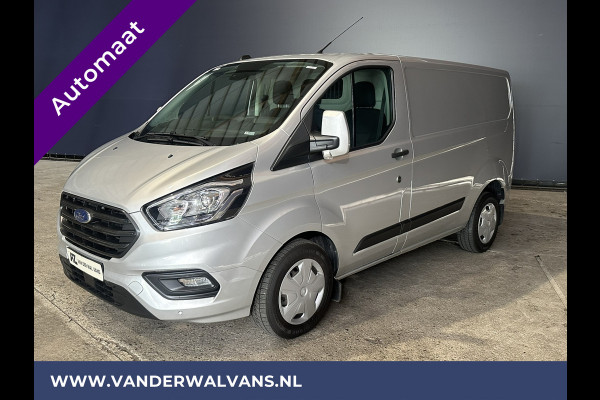 Ford Transit Custom 2.0 TDCI 131pk Automaat L1H1 Euro6 Airco | LED | Cruisecontrol | Verwarmde voorruit Parkeersensoren, Bijrijdersbank