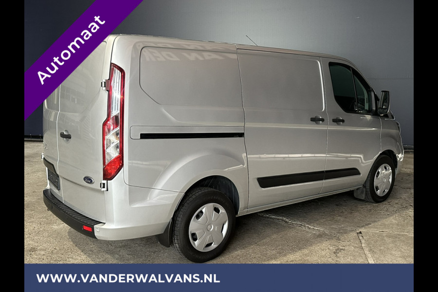 Ford Transit Custom 2.0 TDCI 131pk Automaat L1H1 Euro6 Airco | LED | Cruisecontrol | Verwarmde voorruit Parkeersensoren, Bijrijdersbank
