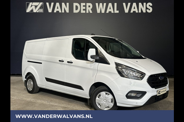 Ford Transit Custom 2.0 TDCI L2H1 Euro6 Airco | Navigatie | Camera | LED | Cruisecontrol | Verwarmde voorruit 2800kg trekvermogen, Stoelverwarming, Parkeersensoren, Bijrijdersbank