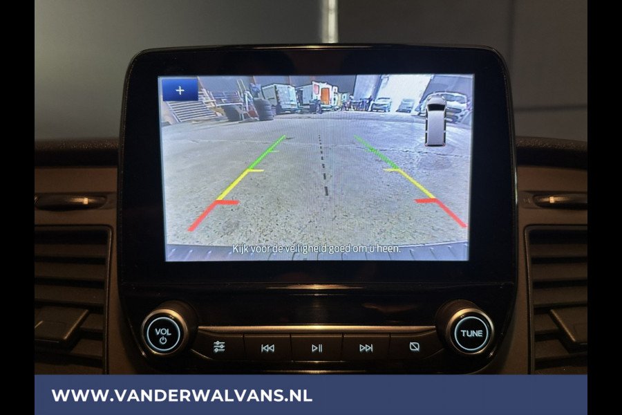 Ford Transit Custom 2.0 TDCI L2H1 Euro6 Airco | Navigatie | Camera | LED | Cruisecontrol | Verwarmde voorruit 2800kg trekvermogen, Stoelverwarming, Parkeersensoren, Bijrijdersbank