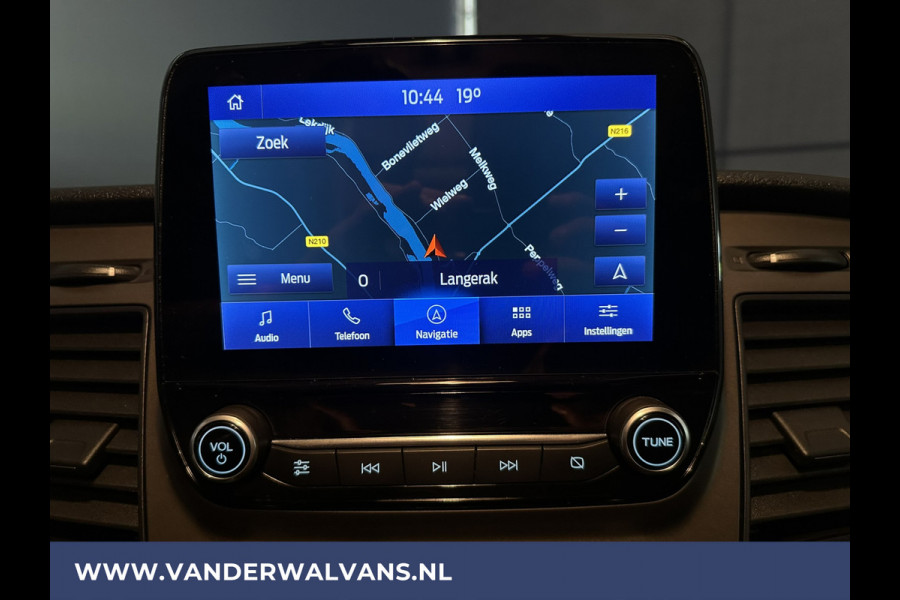 Ford Transit Custom 2.0 TDCI L2H1 Euro6 Airco | Navigatie | Camera | LED | Cruisecontrol | Verwarmde voorruit 2800kg trekvermogen, Stoelverwarming, Parkeersensoren, Bijrijdersbank