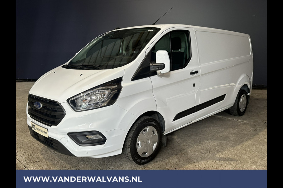 Ford Transit Custom 2.0 TDCI L2H1 Euro6 Airco | Navigatie | Camera | LED | Cruisecontrol | Verwarmde voorruit 2800kg trekvermogen, Stoelverwarming, Parkeersensoren, Bijrijdersbank