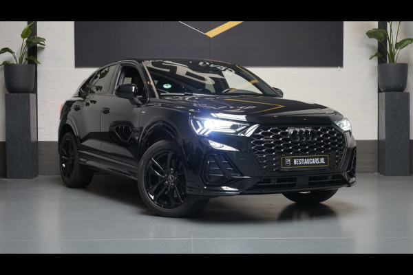 Audi Q3 Sportback 45 TFSI Quattro 3x S-Line Black Edition AUTOMAAT-360 CAMERA-ACC-BANG&OLUFSEN-KEYLESS-MATRIX-STANDKACHEL-TREKHAAK