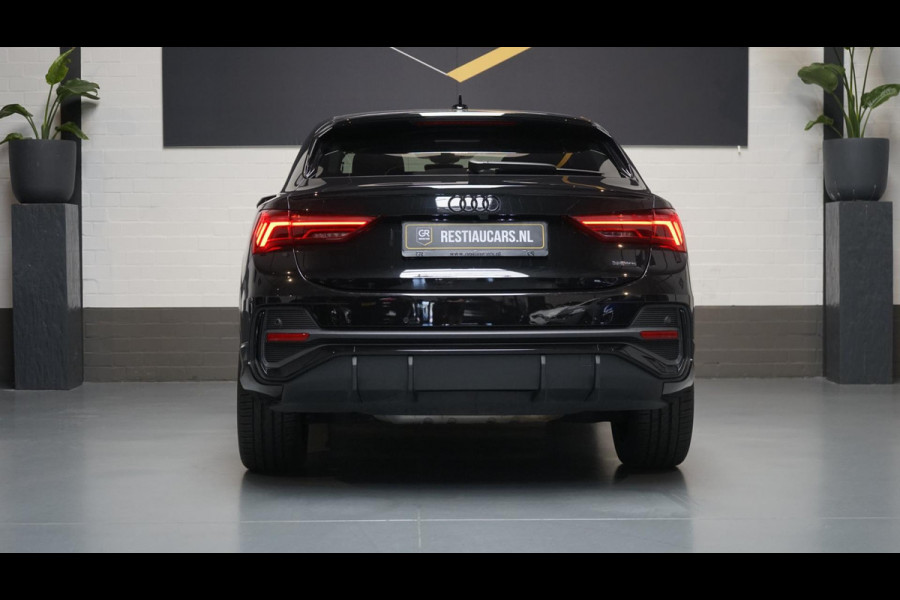 Audi Q3 Sportback 45 TFSI Quattro 3x S-Line Black Edition AUTOMAAT-360 CAMERA-ACC-BANG&OLUFSEN-KEYLESS-MATRIX-STANDKACHEL-TREKHAAK