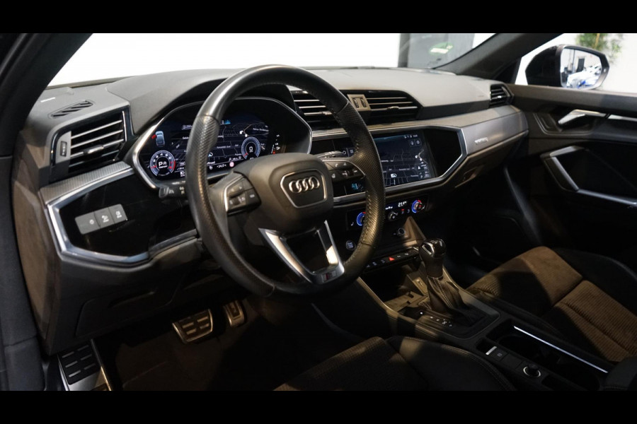 Audi Q3 Sportback 45 TFSI Quattro 3x S-Line Black Edition AUTOMAAT-360 CAMERA-ACC-BANG&OLUFSEN-KEYLESS-MATRIX-STANDKACHEL-TREKHAAK