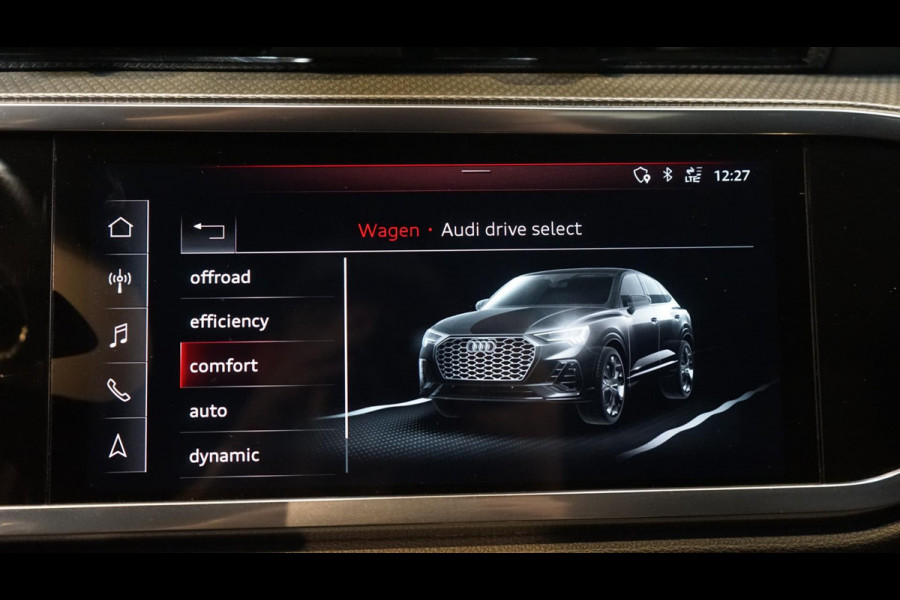 Audi Q3 Sportback 45 TFSI Quattro 3x S-Line Black Edition AUTOMAAT-360 CAMERA-ACC-BANG&OLUFSEN-KEYLESS-MATRIX-STANDKACHEL-TREKHAAK