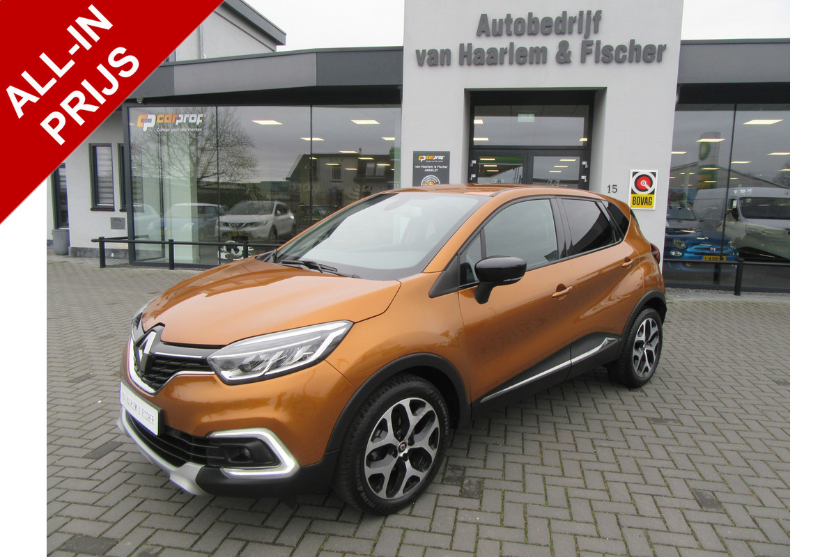 Renault Captur 1.3 TCe Intens Automaat, Navigatie, Camera, Stoelverw. Renault Captur 1.3 TCe Intens Automaat, Navigatie, Camera, Stoelverw.