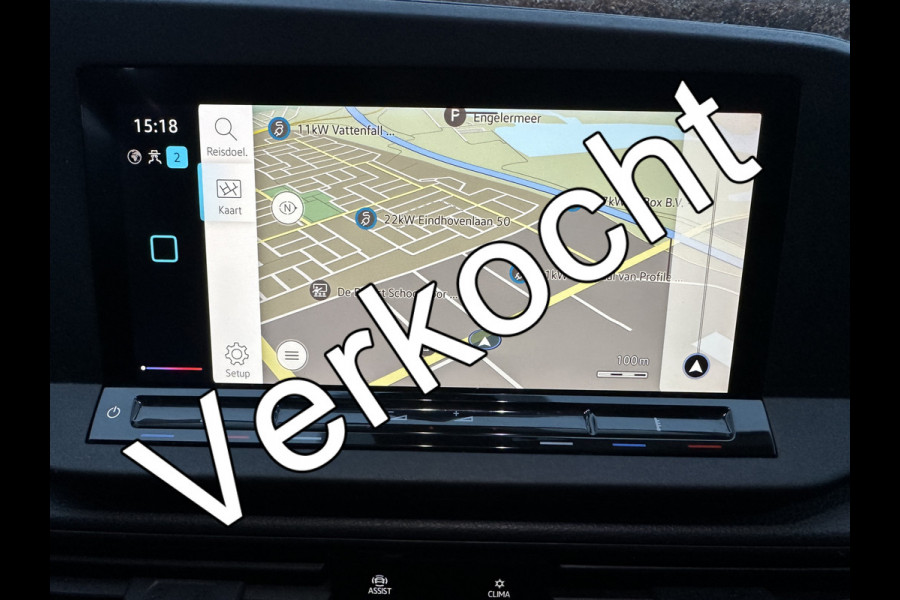 Volkswagen Caddy Cargo 2.0 TDI 122PK EURO6 Automaat Cruise control/navigatie systeem/app