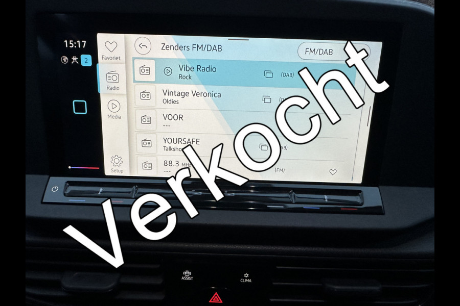Volkswagen Caddy Cargo 2.0 TDI 122PK EURO6 Automaat Cruise control/navigatie systeem/app
