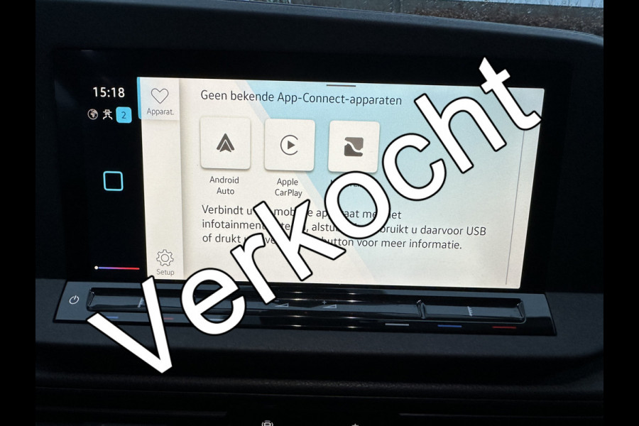 Volkswagen Caddy Cargo 2.0 TDI 122PK EURO6 Automaat Cruise control/navigatie systeem/app