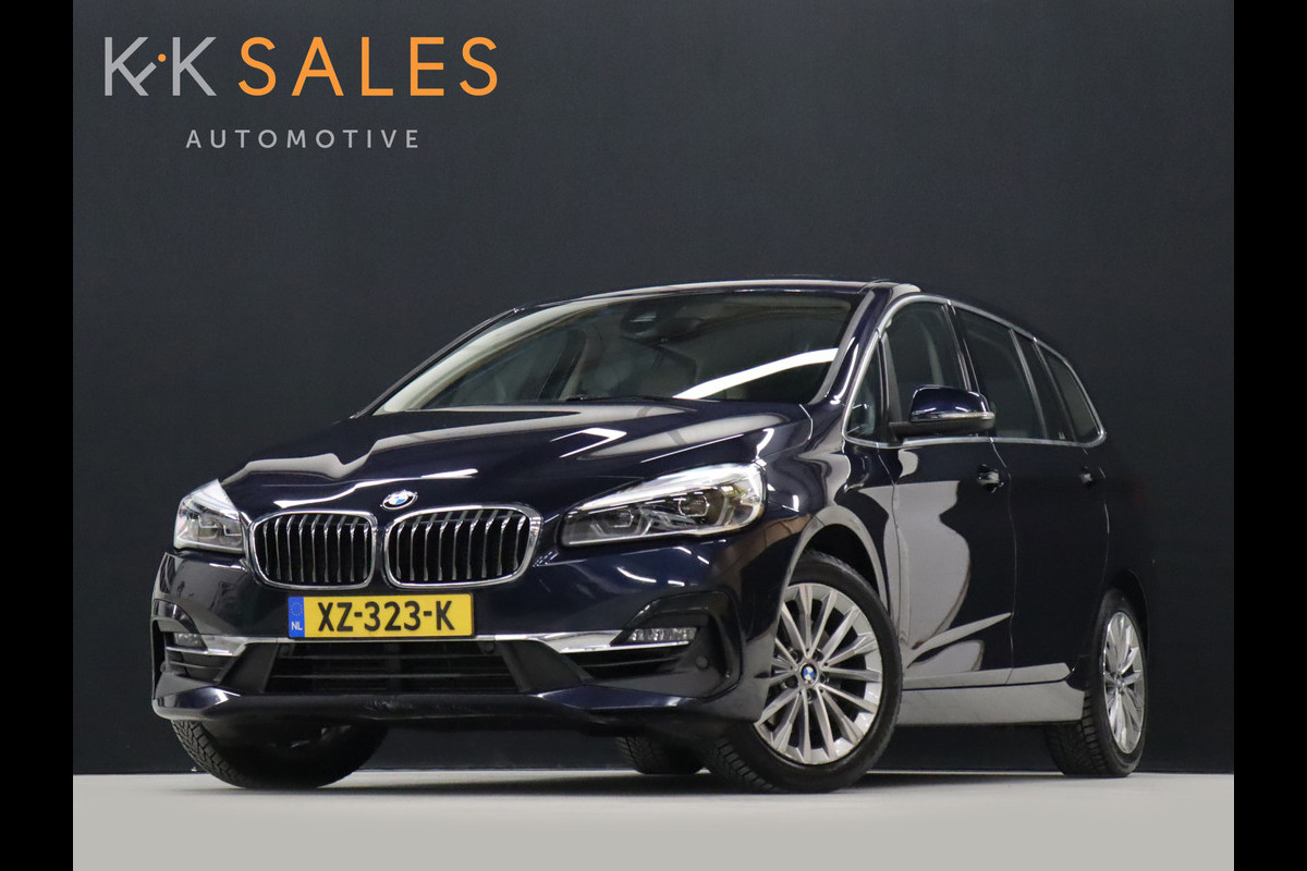 BMW 2 Serie Gran Tourer 218i High Executive Edition [HEAD-UP DISPLAY, NAVIGATIE, PDC V+A, STOELVERWARMING, CRUISE CONTROL, VOL LEDER, ELEKTRISCHE ACHTERKLEP, NIEUWSTAAT]
