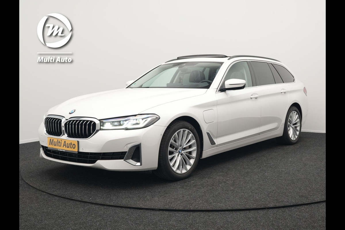 BMW 5 Serie Touring 530e xDrive Luxury Line Plug In Hybrid 293pk PHEV | Panodak | Laser LED | 360 Camera | Lederen Comfortstoelen Memory | Head Up | Keyless | Stuur Verwarmd | BLIS | BMW 5 Serie Touring 530e xDrive Luxury Line Plug In Hybrid 293pk PHEV | Panodak | Laser LED | 360 Camera | Lederen Comfortstoelen Memory | Head Up | Keyless | Stuur Verwarmd | BLIS |