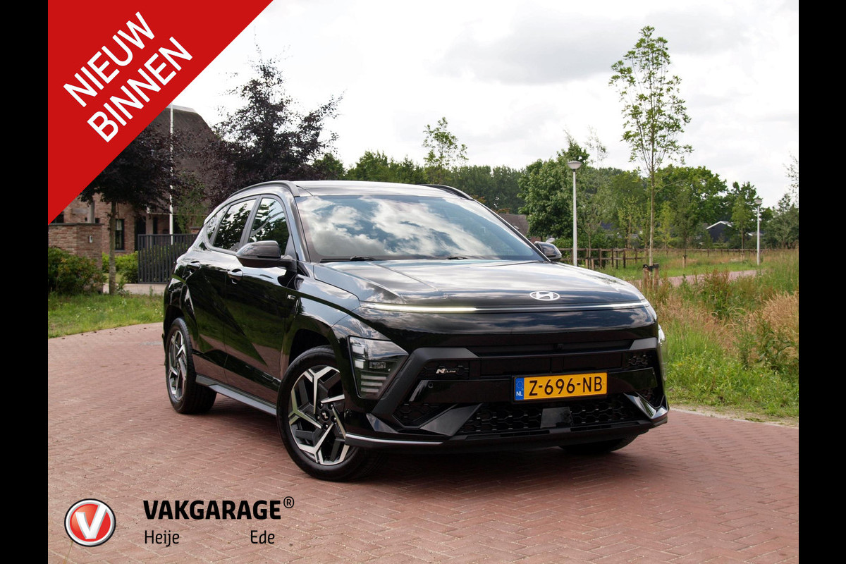 Hyundai Kona 1.6 GDI HEV N Line Sky | Panoramadak | 360 Camera | Apple Carplay | Stoelverwarming | NL-Auto | Hyundai Kona 1.6 GDI HEV N Line Sky | Panoramadak | 360 Camera | Apple Carplay | Stoelverwarming | NL-Auto |