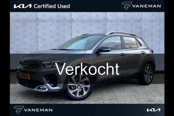 Kia Stonic 1.0 T-GDi MHEV GT-Line Camera | Navi | H-Leder | Stuur-/Stoelverwarming | 17" Velgen | Apple CarPlay/Android Auto | Key-Less | PDC | Cruise | LED |