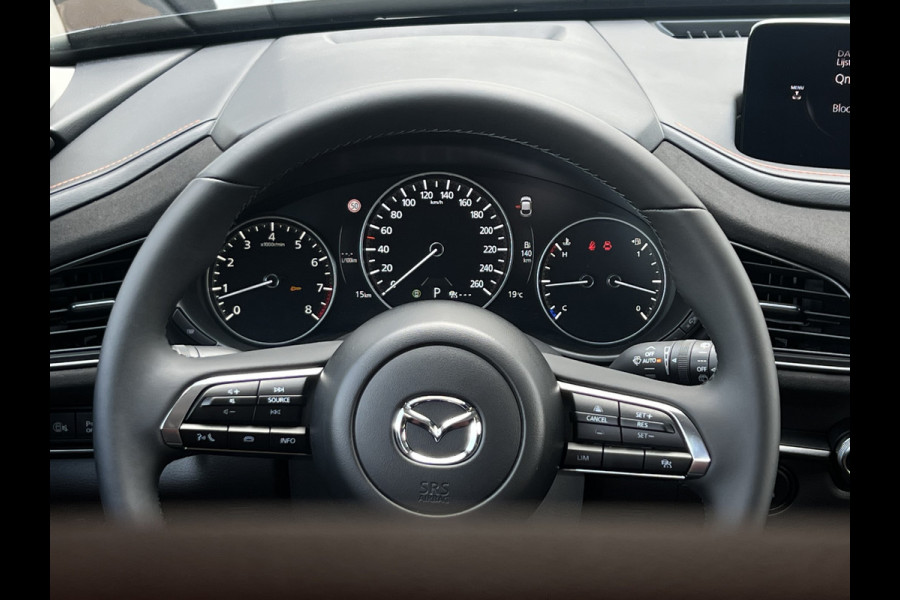 Mazda CX-30 2.0 e-SkyActiv-G M Hybrid Nagisa | 150pk | Camera | Leder | LED | Carplay | HUD