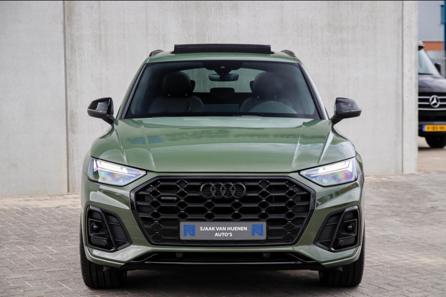 Audi Q5 50 TFSI e Quattro Competition S Edition S-Line 299pk Automaat|1e Eig|DLR|Panoramadak|Virtual Cockpit|Camera|Black|Trekhaak