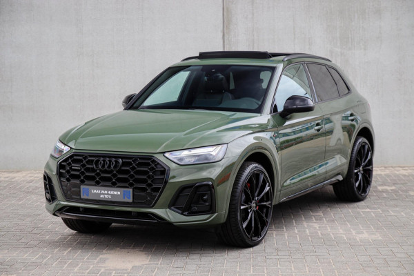 Audi Q5 50 TFSI e Quattro Competition S Edition S-Line 299pk Automaat|1e Eig|DLR|Panoramadak|Virtual Cockpit|Camera|Black|Trekhaak