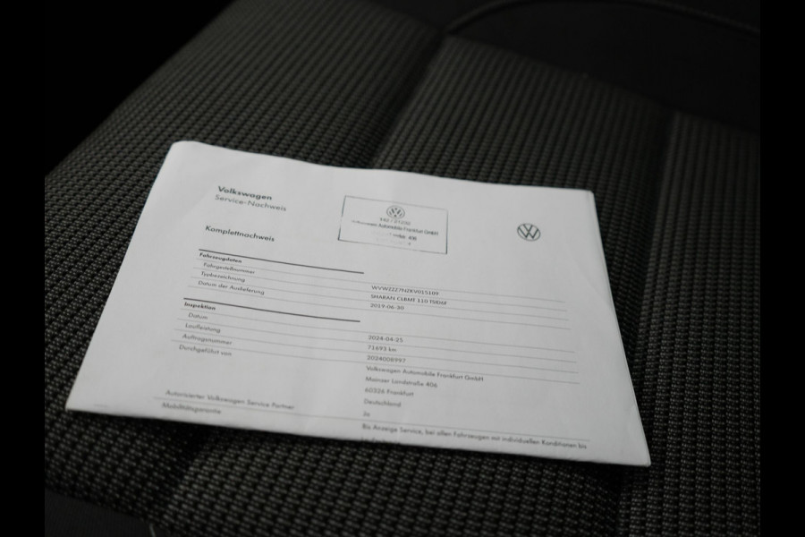 Volkswagen Sharan 1.4 TSI 150pk DSG Comfortline 7 Persoons | Adaptive Cruise | Navi Full Map | Laneassist | Stoelverwarming | Climate Control | Bluetooth Audio |