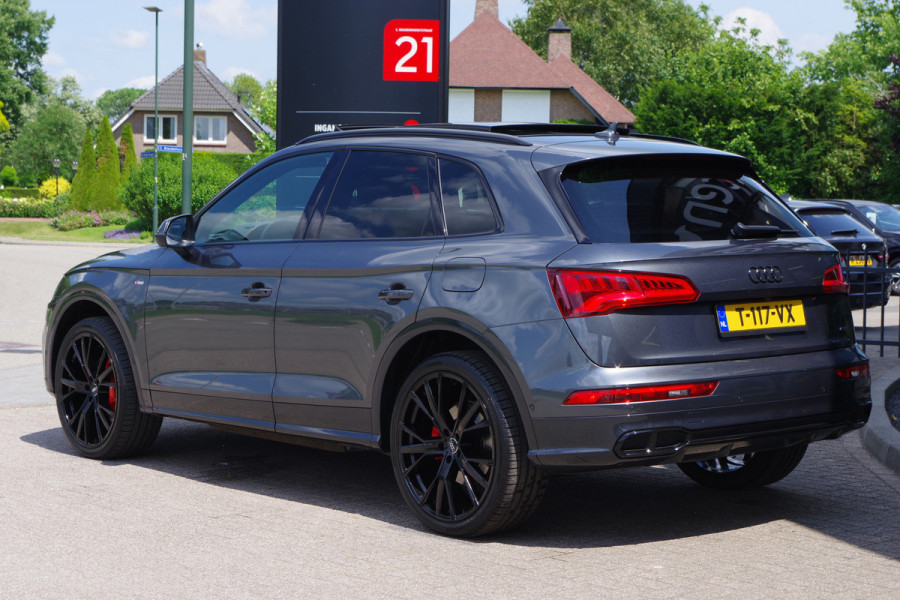 Audi Q5 55 TFSI e 367 PK Quattro Competition S-Line PHEV, Panoramadak, RS-Leder, 360 Camera, Adap. Cruise Control