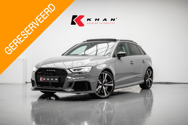 Audi RS3 Sportback 2.5 TFSI Quattro |Pano|Schaalstoel|B&O|Keyless|Adaptive|