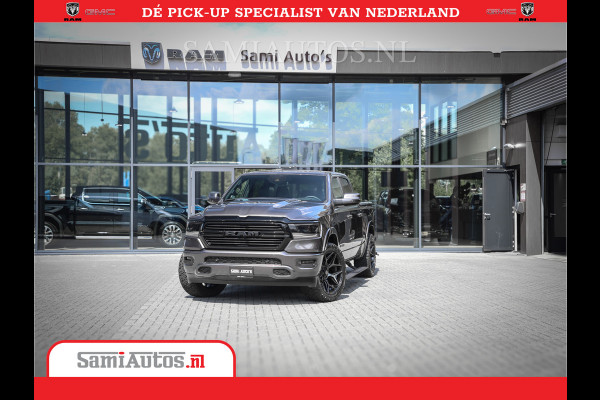 Dodge Ram 1500 Laramie Night 5,7 V8 402PK | Krachtige Hemi | Zeer Rijk Uitgevoerd | Comfortabele Dubbele Cabine met Royale 5 Zitplaatsen | BPM vrij | Nu Leverbaar uit Voorraad | Voorraad Nr 2371 - 2297