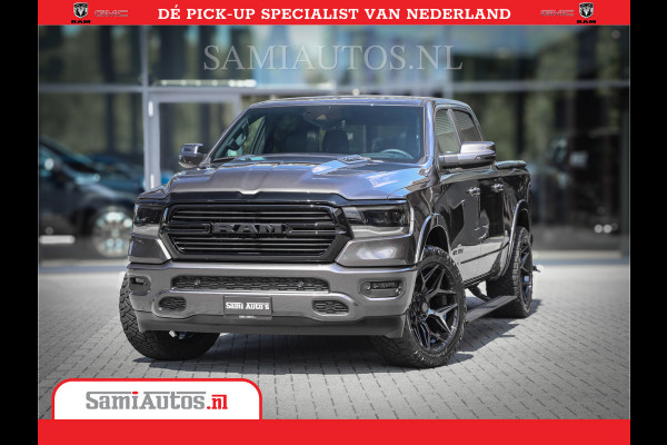 Dodge Ram 1500 Laramie Night 5,7 V8 402PK | Krachtige Hemi | Zeer Rijk Uitgevoerd | Comfortabele Dubbele Cabine met Royale 5 Zitplaatsen | BPM vrij | Nu Leverbaar uit Voorraad | Voorraad Nr 2371 - 2297
