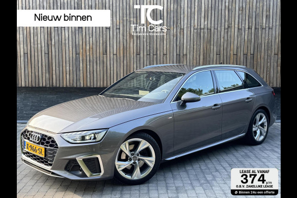 Audi A4 Avant 35 TFSI S edition Automaat | Navigatiesysteem | Climate control | Cruise control | Draadloze telefoonlader | 18 inch licht