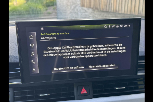 Audi A4 Avant 35 TFSI S edition Automaat | Navigatiesysteem | Climate control | Cruise control | Draadloze telefoonlader | 18 inch licht