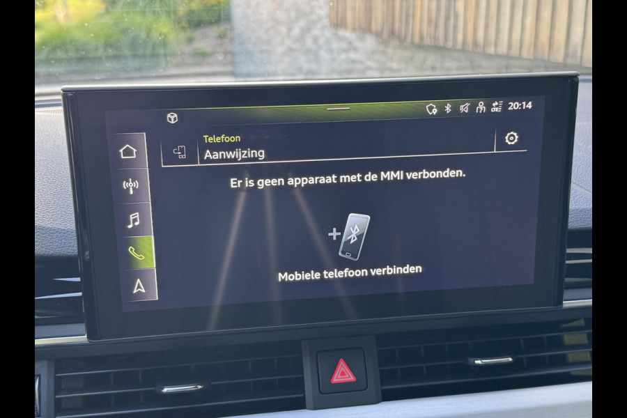 Audi A4 Avant 35 TFSI S edition Automaat | Navigatiesysteem | Climate control | Cruise control | Draadloze telefoonlader | 18 inch licht