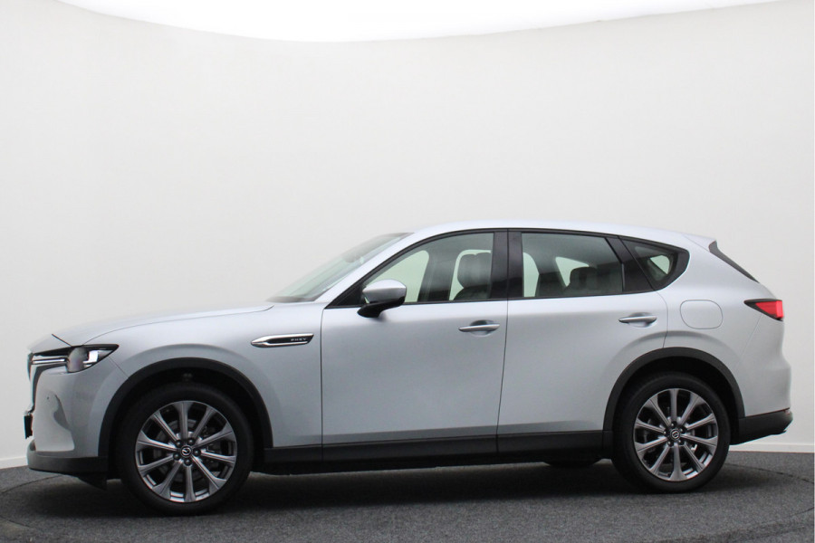 Mazda CX-60 2.5 e-SkyActiv PHEV Homura Leer, Memory, Head-Up, Stoelventilatie, Dodehoeksensor, Camera