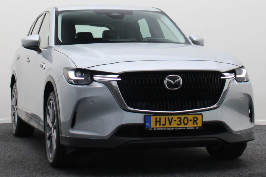 Mazda CX-60 2.5 e-SkyActiv PHEV Homura Leer, Memory, Head-Up, Stoelventilatie, Dodehoeksensor, Camera