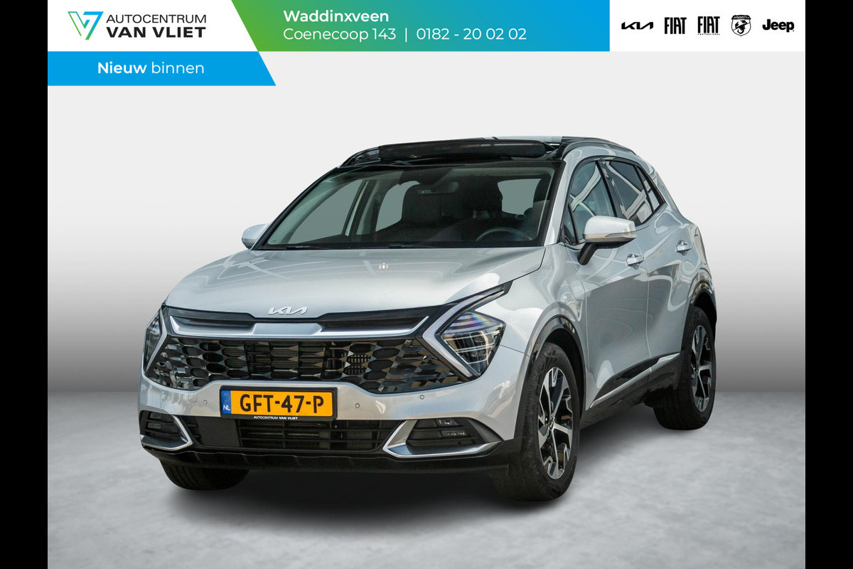 Kia Sportage 1.6 T-GDi Hybrid DynamicPlusLine Schuifkantel dak l Stoel en Stuurwielverwarming l 1360 KG trek gewicht l