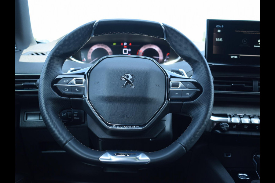 Peugeot 5008 1.6 PureTech GT AUTOMAAT | SCHUIFDAK | LEREN BEKLEDING | NAVI & CARPLAY | ACHTERUITRIJCAMERA |