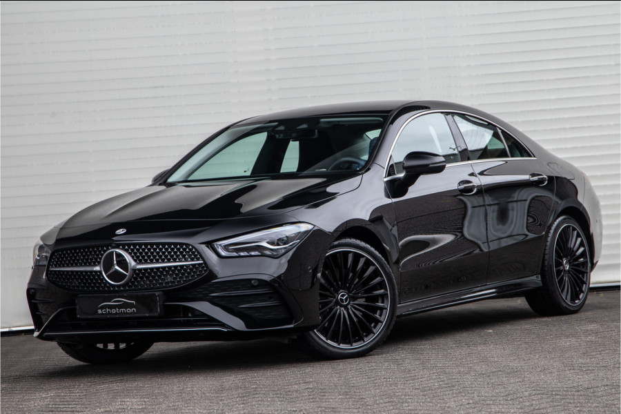 Mercedes-Benz CLA-Klasse 250 e AMG Facelift, Distronic, Trekhaak, Widescreen, Sfeerverlichting, Hybrid 2024