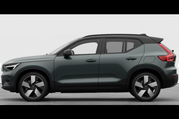 Volvo EX40 Single Motor Extended Range Plus 82 kWh / 360 camera / Dak in contrasterende kleur, Black Stone / Extra getint glas / Lounge-pakket