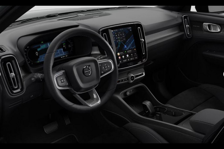 Volvo EX40 Single Motor Extended Range Plus 82 kWh / 360 camera / Dak in contrasterende kleur, Black Stone / Extra getint glas / Lounge-pakket