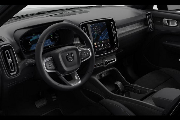 Volvo EX40 Single Motor Extended Range Plus 82 kWh / 360 camera / Dak in contrasterende kleur, Black Stone / Extra getint glas / Lounge-pakket