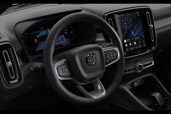 Volvo EX40 Single Motor Extended Range Plus 82 kWh / 360 camera / Dak in contrasterende kleur, Black Stone / Extra getint glas / Lounge-pakket