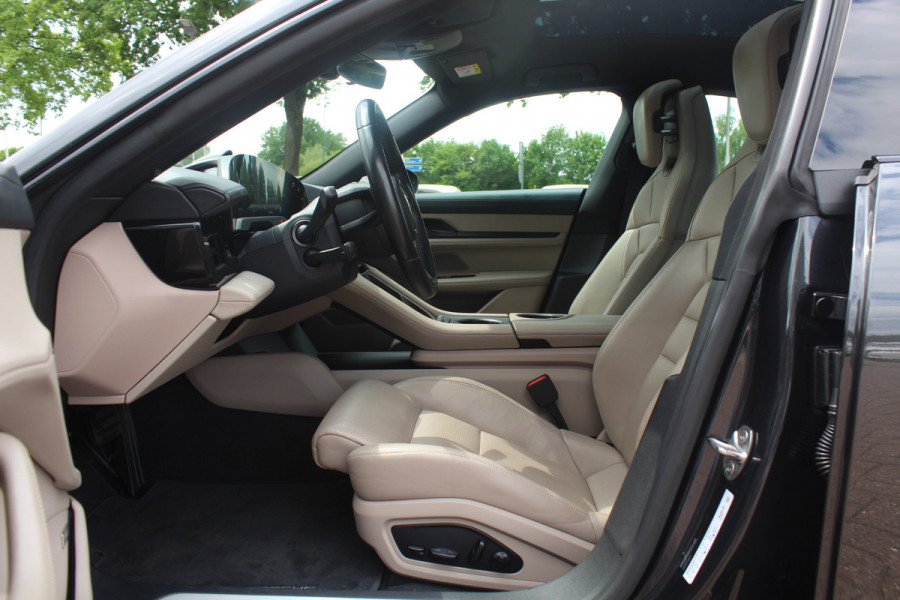Porsche Taycan 4S Performance 84 kWh / SoH 90% / Panoramadak / Camera / Luchtvering / Achterasbesturing / 20'' / Bose / Sportchrono / ACC / Stuurverwarming / Warmtepomp / DAB / Stoelverwarming