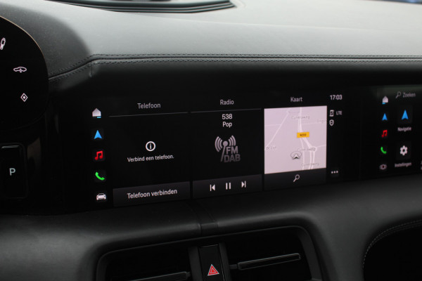 Porsche Taycan 4S Performance 84 kWh / Panoramadak / Camera / Passengerdisplay / 20'' / Luchtvering / Sportdesign / Sportchrono / Keyless / Stuurverwarming / Bose / ACC / Dodehoek / Stoelverwarming / Warmtepomp