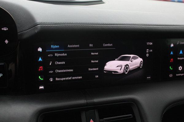 Porsche Taycan 4S Performance 84 kWh / Panoramadak / Camera / Passengerdisplay / 20'' / Luchtvering / Sportdesign / Sportchrono / Keyless / Stuurverwarming / Bose / ACC / Dodehoek / Stoelverwarming / Warmtepomp