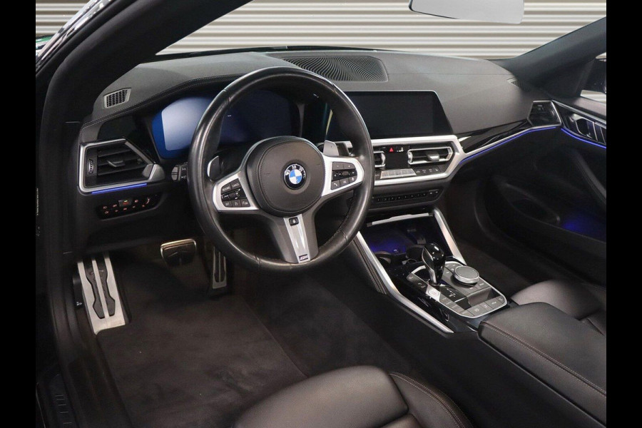 BMW 4 Serie Cabrio 430i xDrive M-SPORT ** LED, NAVI+, LEDER, NEKVERW, 19-inch LMV, ZEER EXCL. ** UNFALLFREI - Ex BMW ** ** INFORMEER OOK NAAR ONZE AANTREKKELIJKE FINANCIAL-LEASE TARIEVEN **