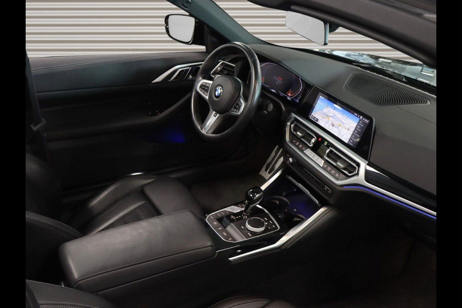 BMW 4 Serie Cabrio 430i xDrive M-SPORT ** LED, NAVI+, LEDER, NEKVERW, 19-inch LMV, ZEER EXCL. ** UNFALLFREI - Ex BMW ** ** INFORMEER OOK NAAR ONZE AANTREKKELIJKE FINANCIAL-LEASE TARIEVEN **