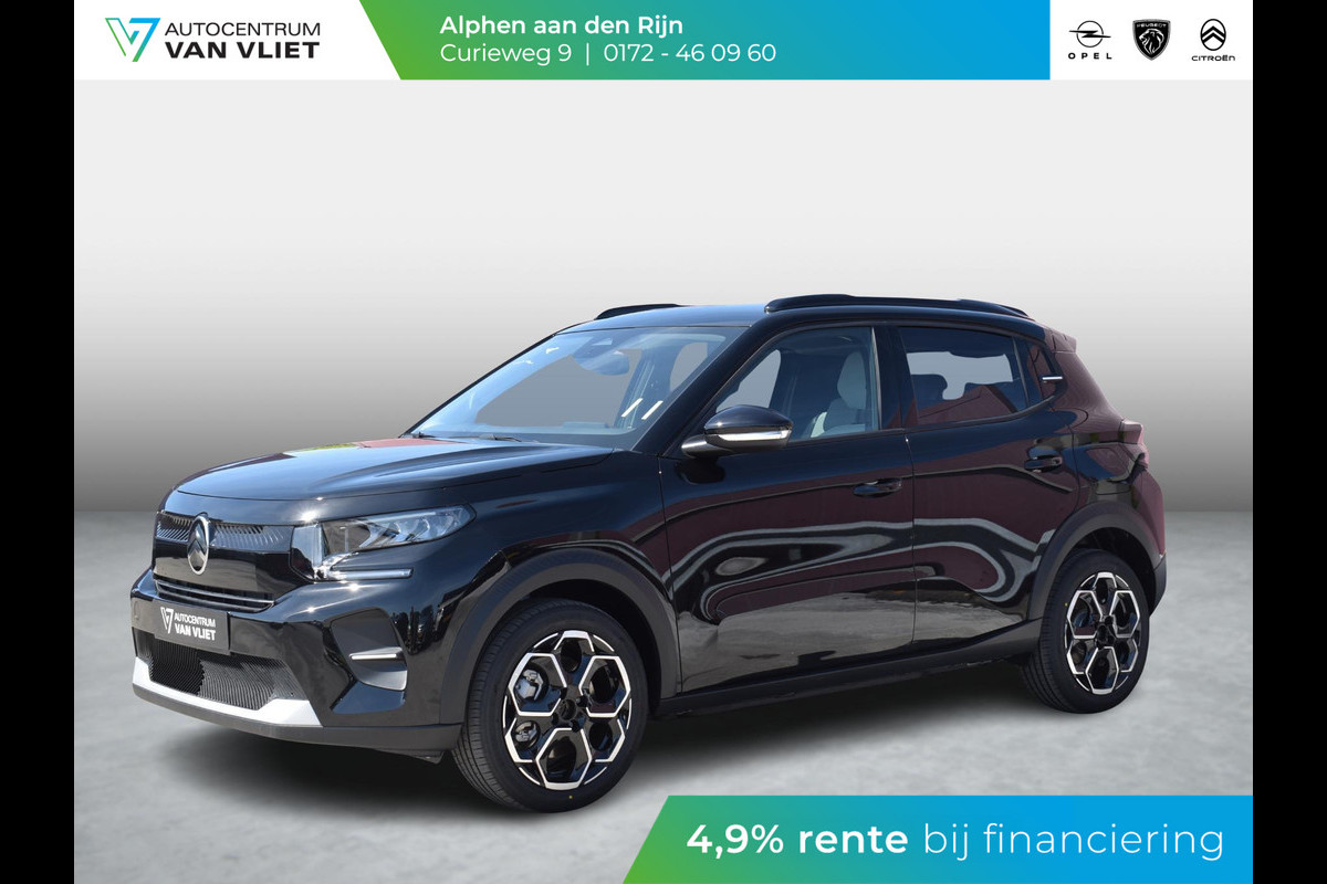 Citroën ë-C3 Max 113pk 44 kWh 3 FASE | ACHTERUITRIJCAMERA MET SENSOREN | NAVIGATIE & CARPLAY | E.C.C. | UIT VOORRAAD LEVERBAAR Citroën ë-C3 Max 113pk 44 kWh 3 FASE | ACHTERUITRIJCAMERA MET SENSOREN | NAVIGATIE & CARPLAY | E.C.C. | UIT VOORRAAD LEVERBAAR
