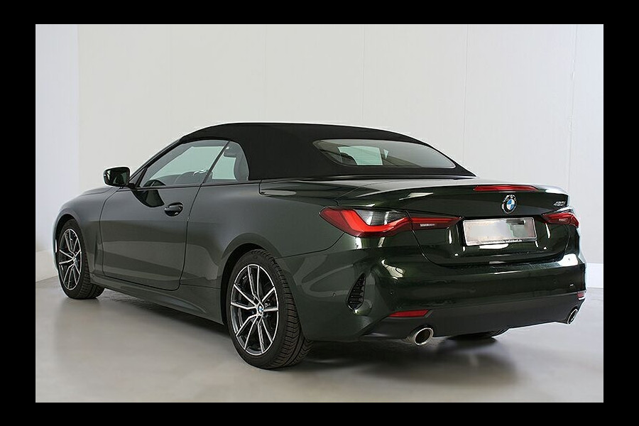 BMW 4 Serie Cabrio 430iA ** LASER, NAVI+, BRUIN LEDER, NEKVERW, 18-inch LMV, VERW. STUUR ** 1e EIG - UNFALLFREI ** ** INFORMEER OOK NAAR ONZE AANTREKKELIJKE FINANCIAL-LEASE TARIEVEN **